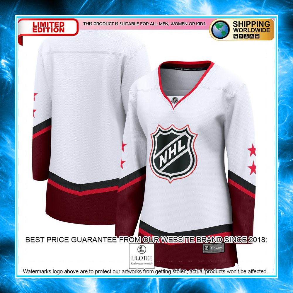 womens 2022 nhl all star game eastern conference white hockey jersey 1 712