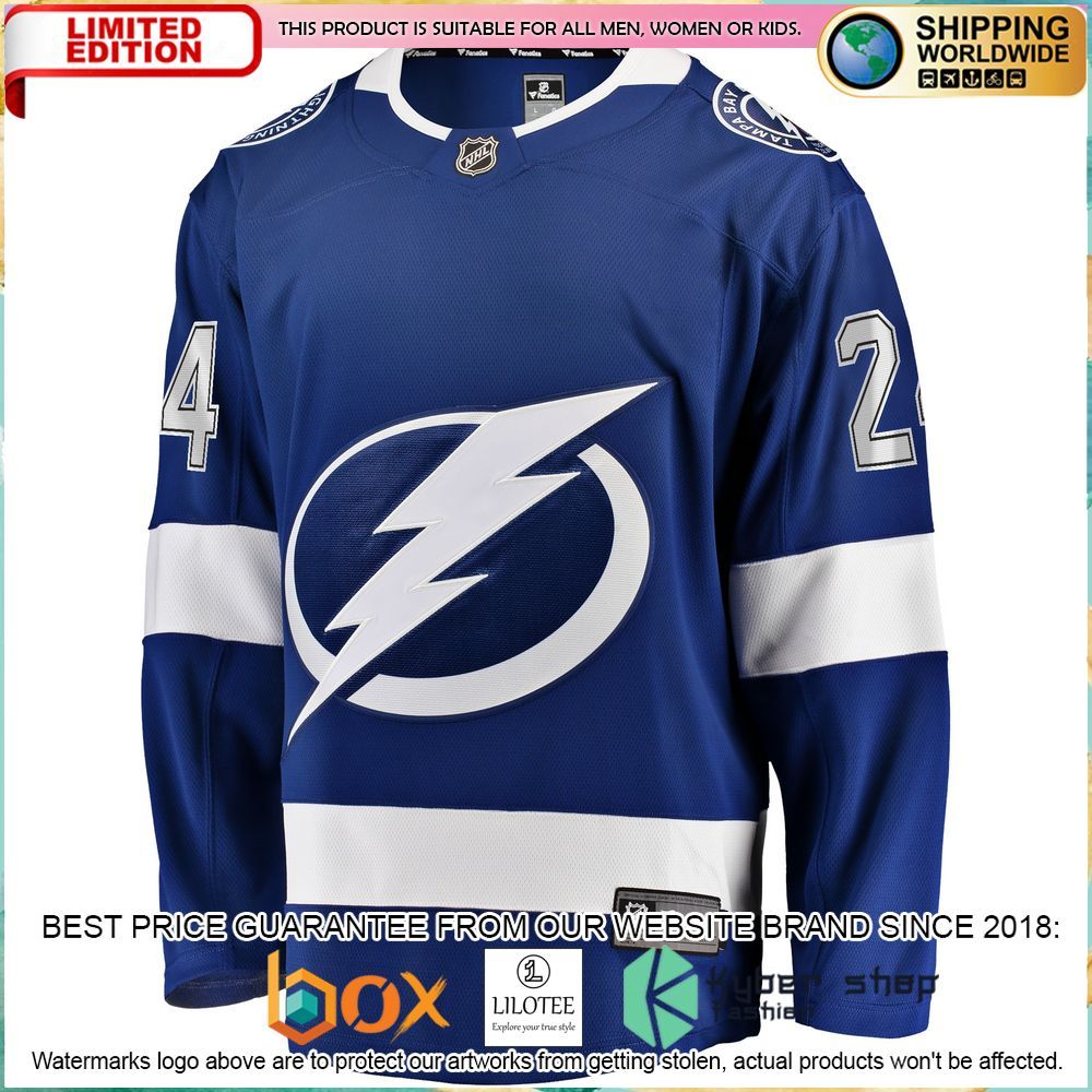 zach bogosian tampa bay lightning blue hockey jersey 2 566
