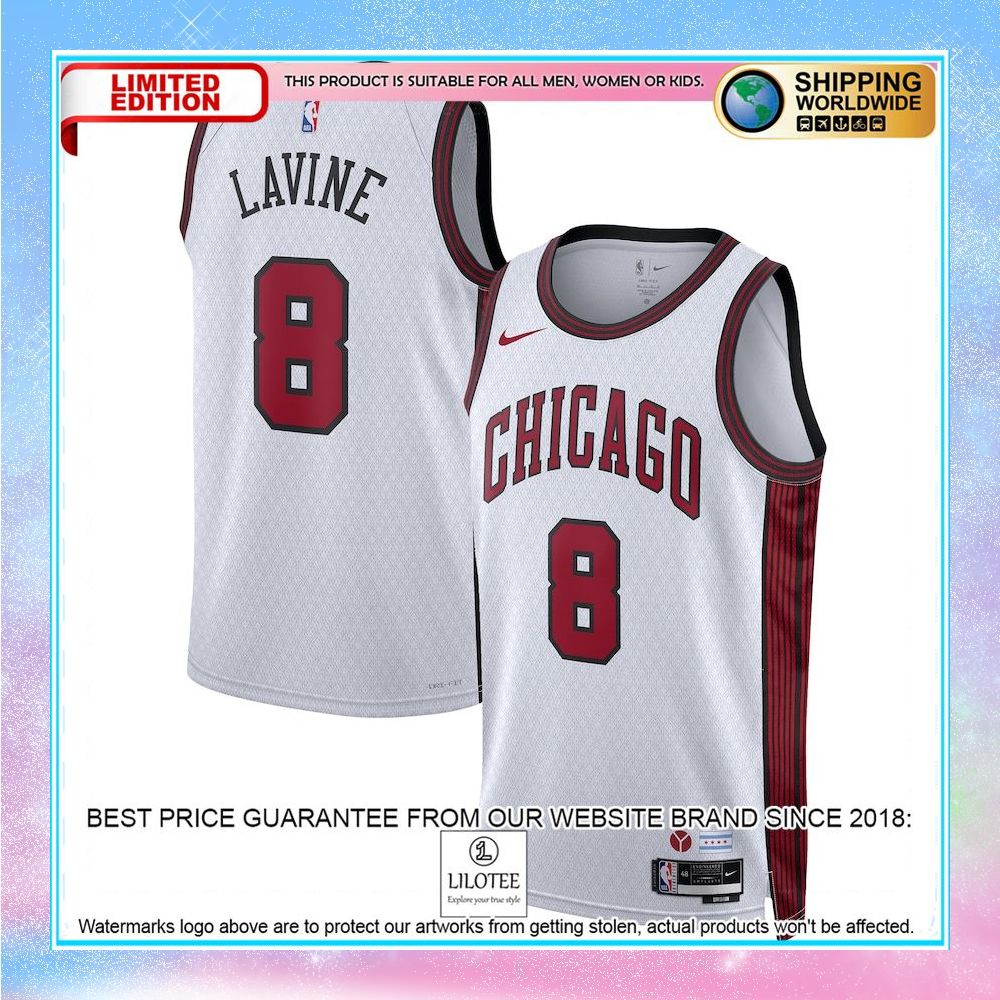 zach lavine chicago bulls nike unisex 2022 23 city edition white basketball jersey 1 749