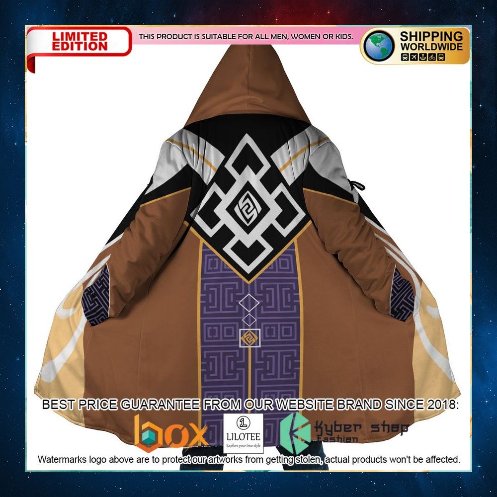 zhongli genshin impact cosplay dream cloak coat 1 174