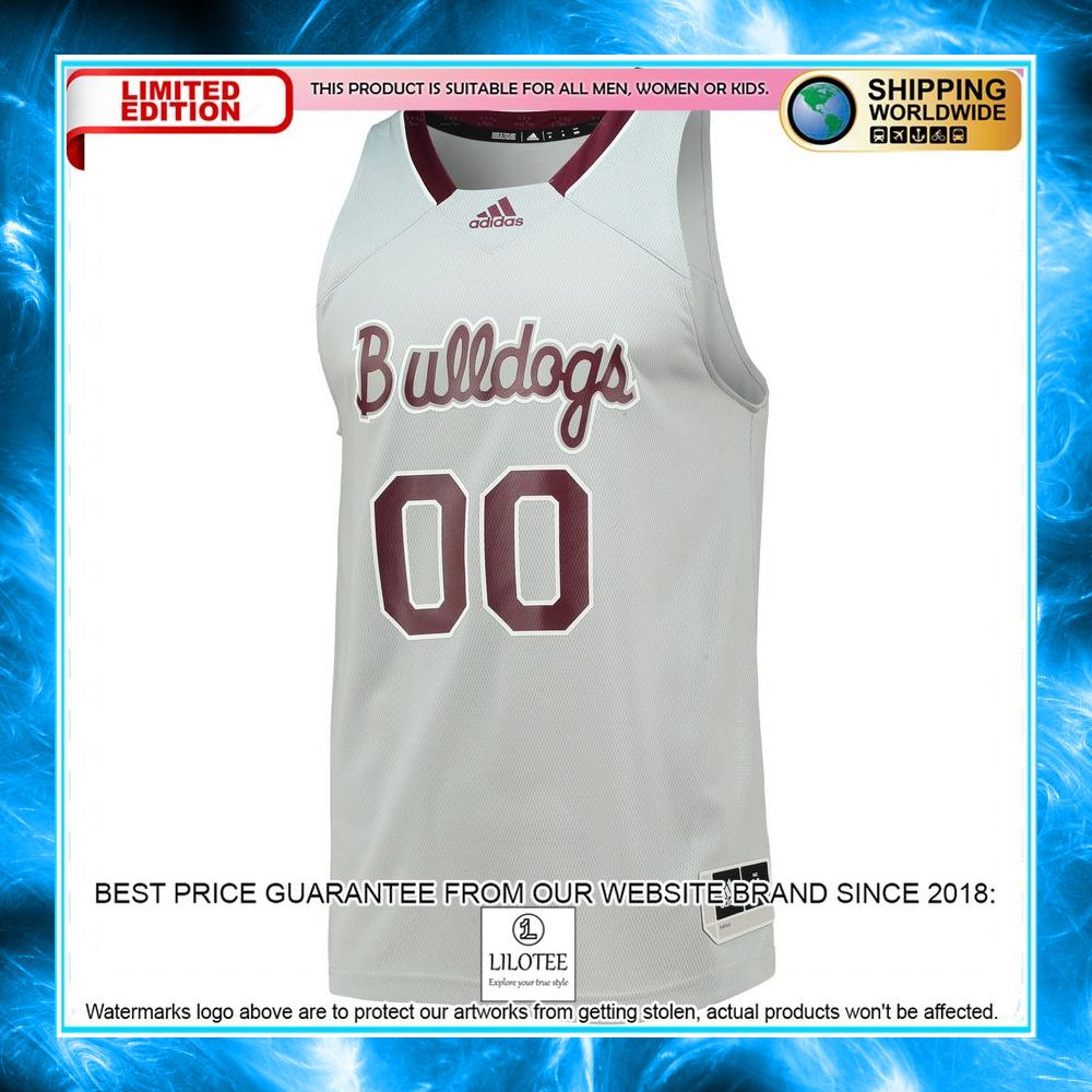 00 mississippi state bulldogs adidas reverse retro gray basketball jersey 2 955