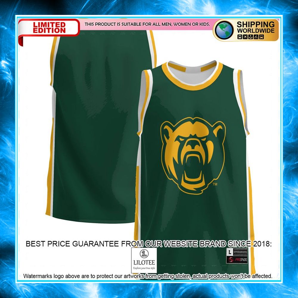 baylor bears green basketball jersey 1 147