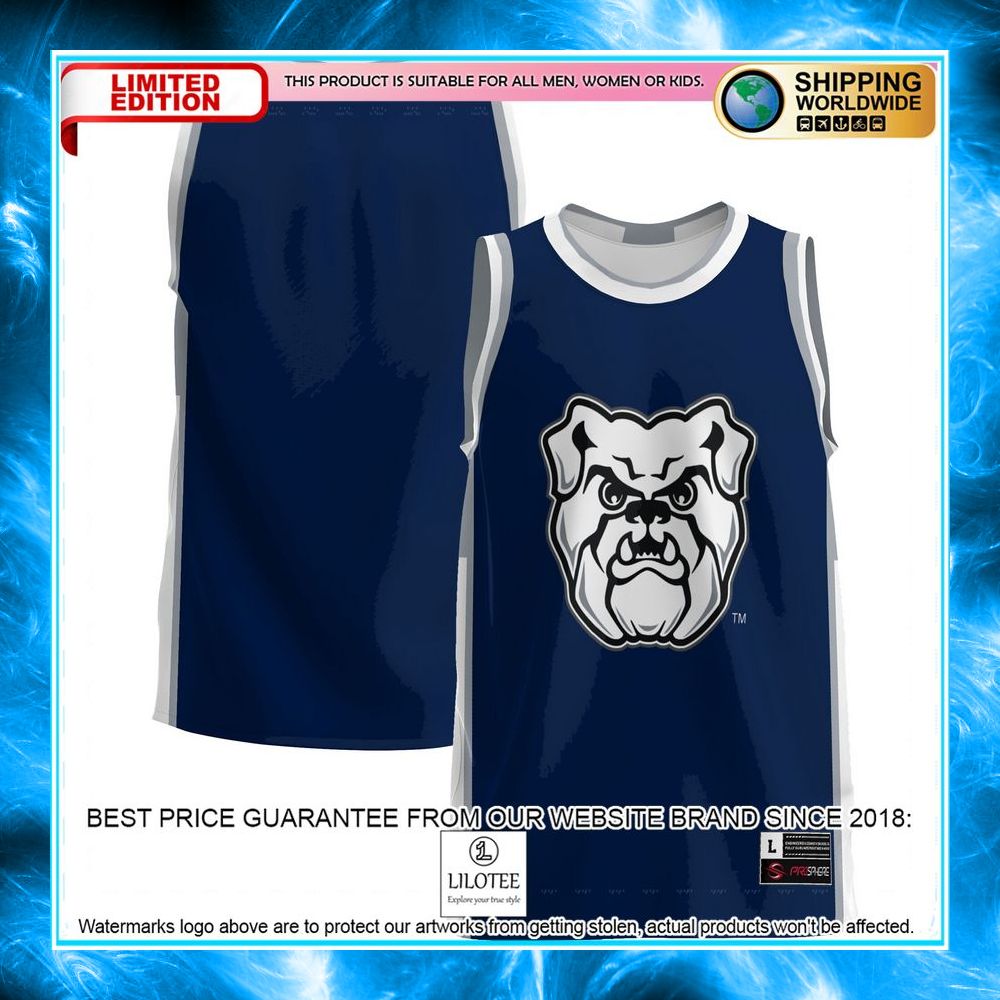 butler bulldogs navy basketball jersey 1 134