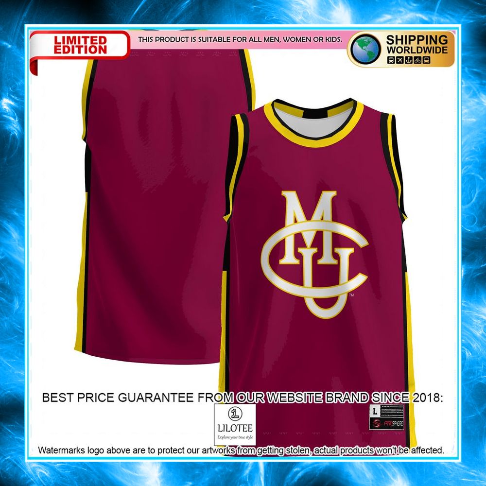 cmu mavericks maroon basketball jersey 1 535