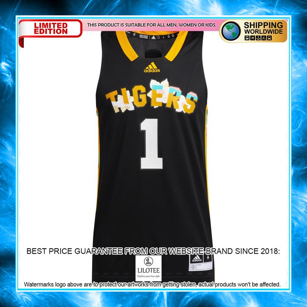 grambling tigers adidas honoring black excellence black basketball jersey 1 166