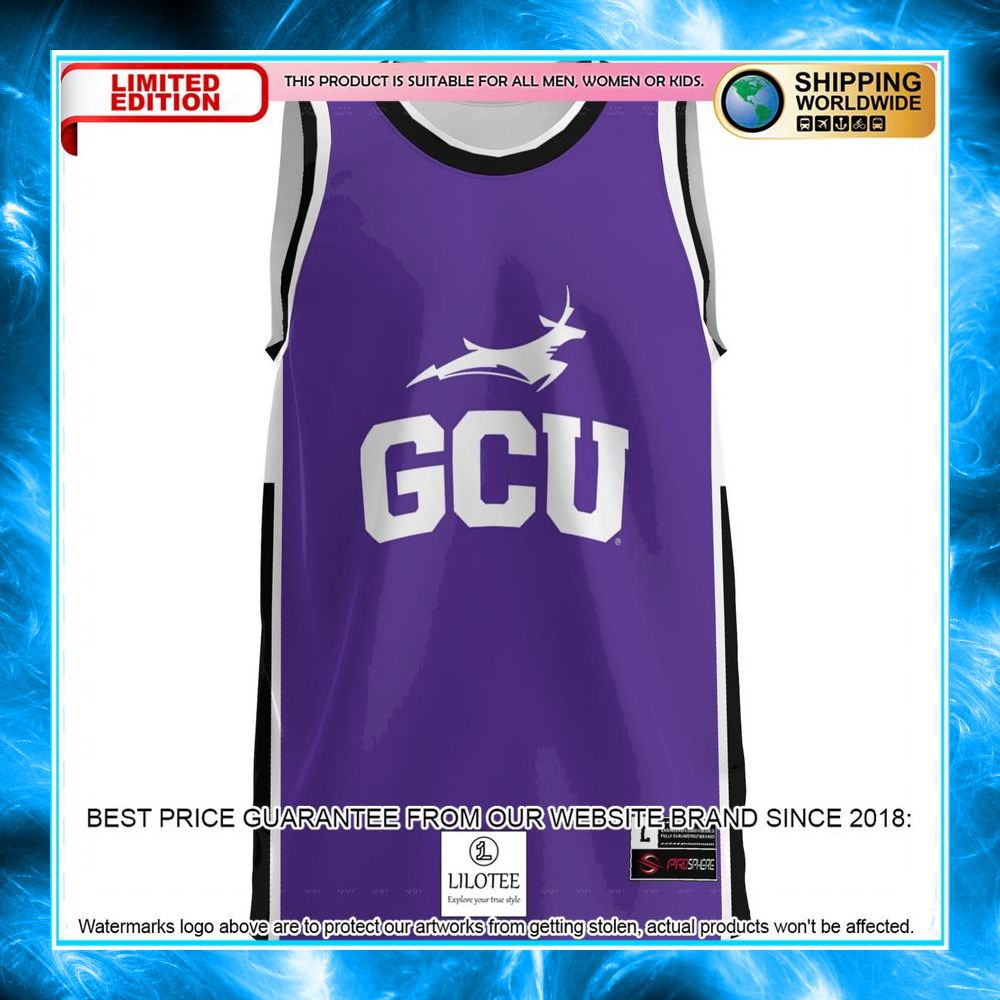 grand canyon antelopes purple basketball jersey 2 763