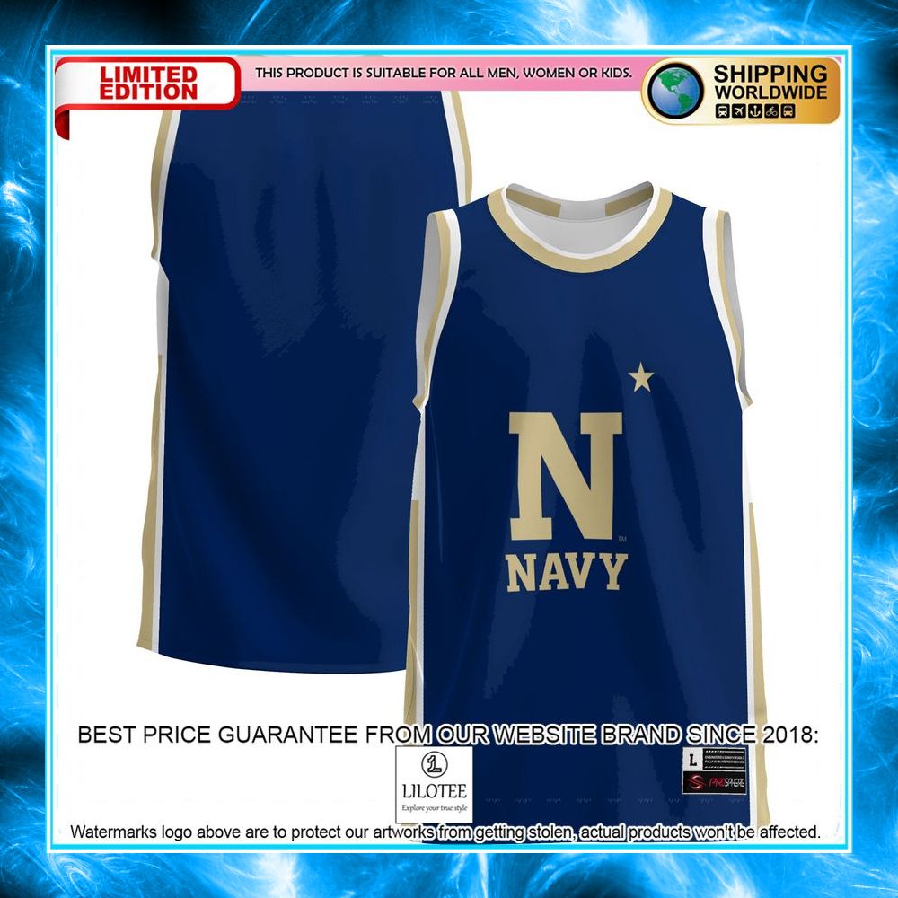 navy midshipmen navy basketball jersey 1 105