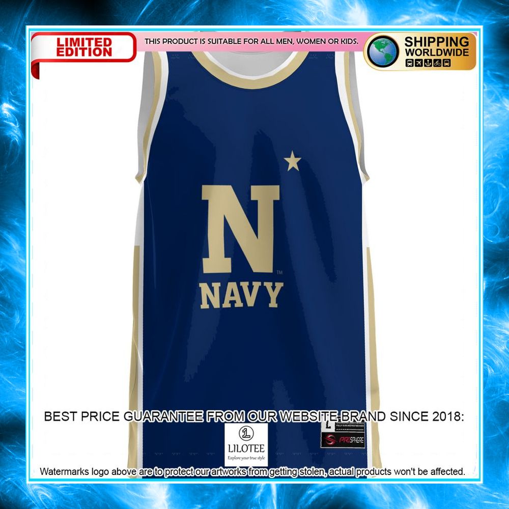 navy midshipmen navy basketball jersey 2 423
