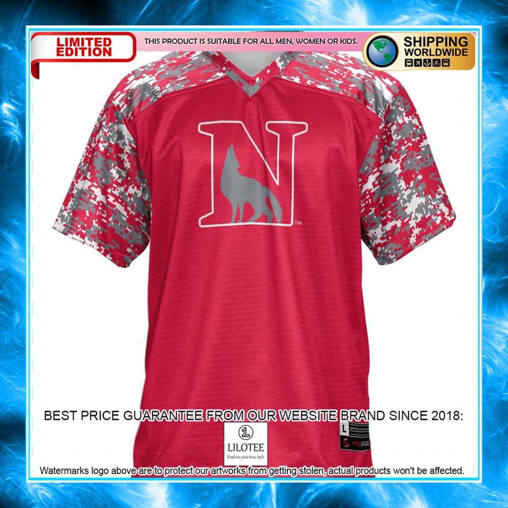 newberry college wolves scarlet football jersey 2 259