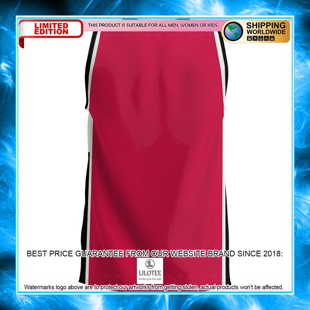 North Dakota College Wildcats Red Basketball Jersey - LIMITED EDITION 3 north dakota college wildcats red basketball jersey 3 989