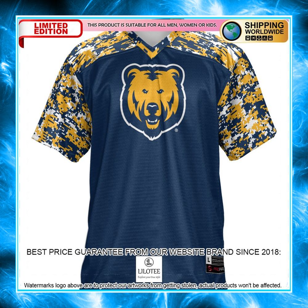 northern colorado bears blue football jersey 2 839