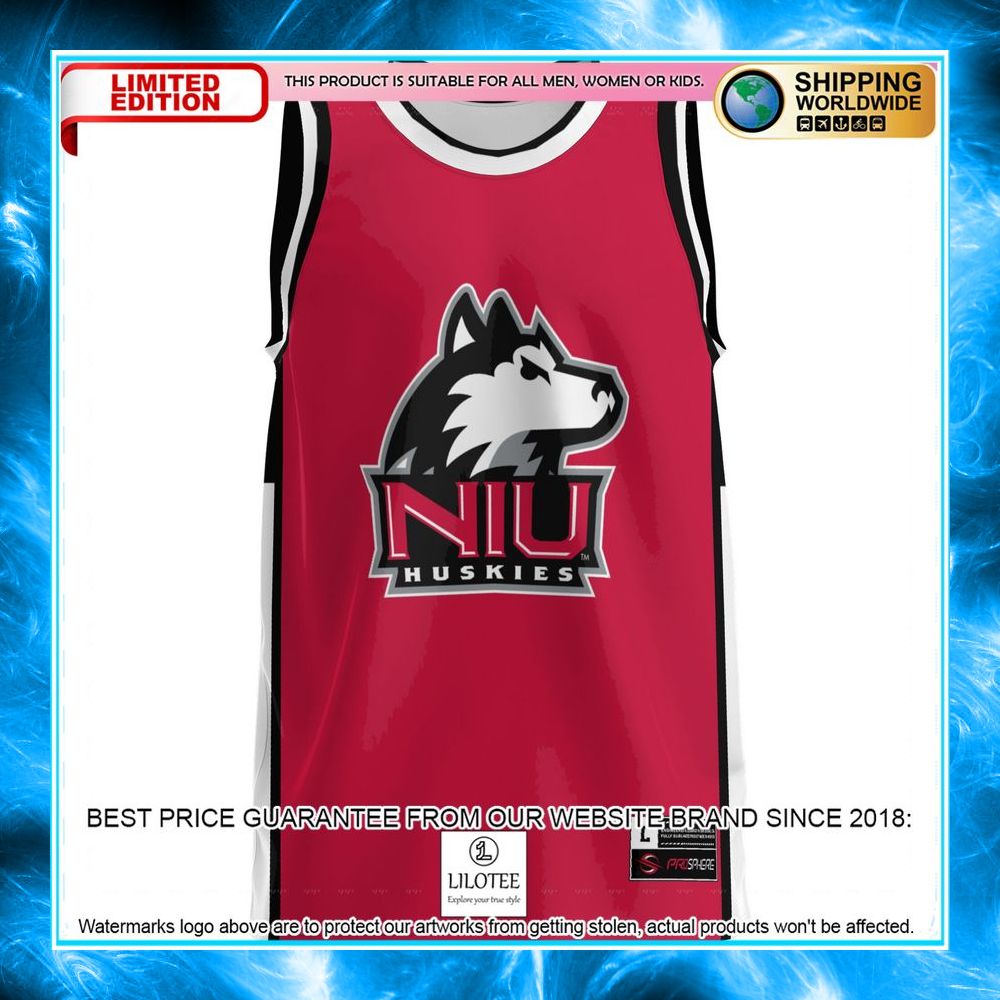 northern illinois huskies cardinal basketball jersey 2 629