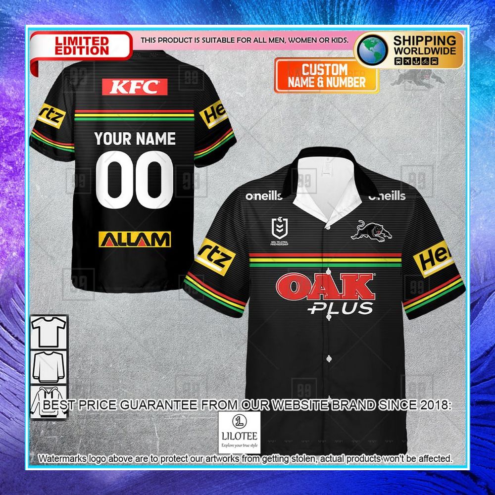 personalized nrl penrith panther jerseys hawaiian shirt 1 645