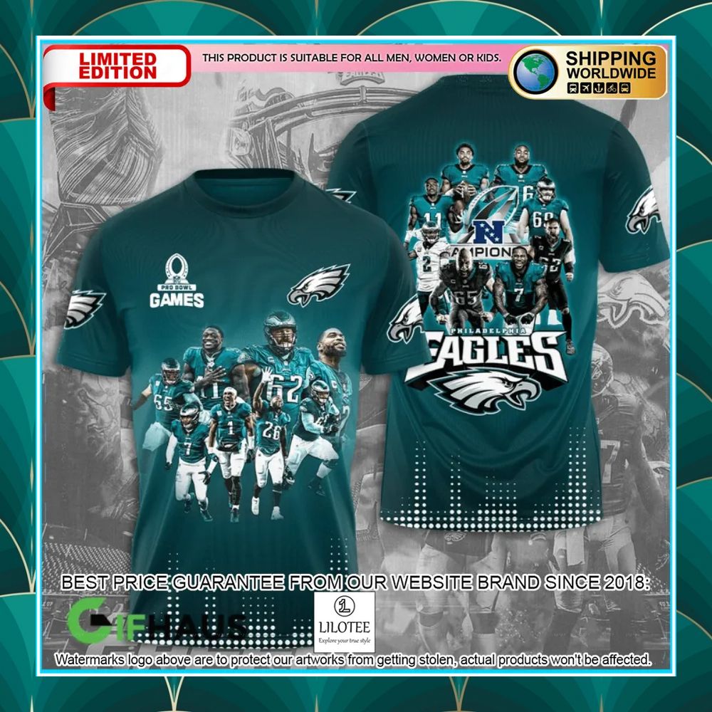 philadelphia eagles champions players shirt hoodie 2 382