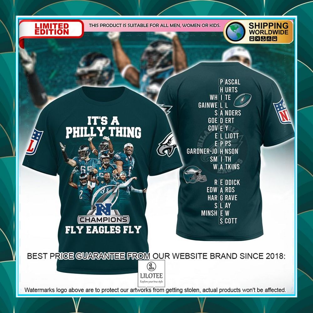 philadelphia eagles its a philly things fly eagles fly shirt hoodie 1 215