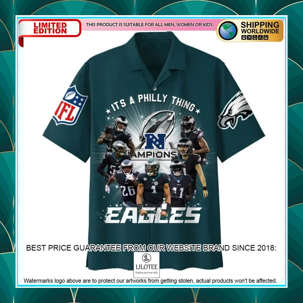 philadelphia eagles its a philly things hawaiian shirt 2 227