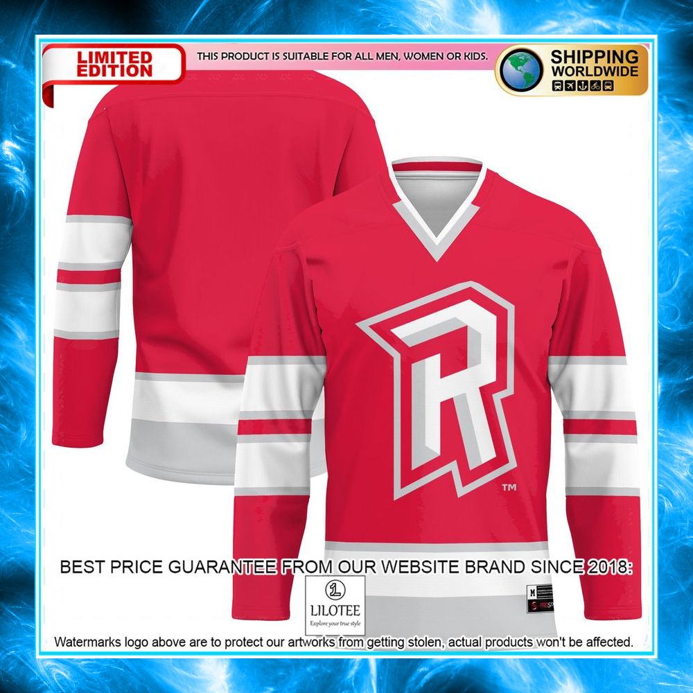 radford highlanders red hockey jersey 1 612