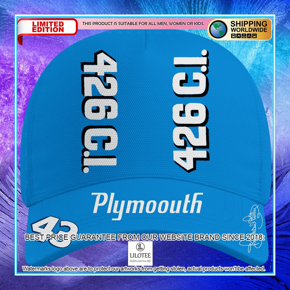 richard petty plymouth superbird cap 1 80