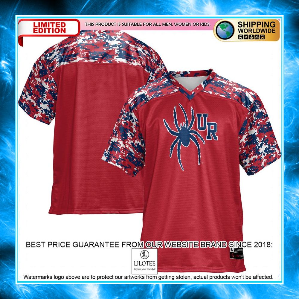richmond spiders red football jersey 1 127