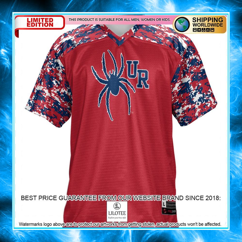 richmond spiders red football jersey 2 248