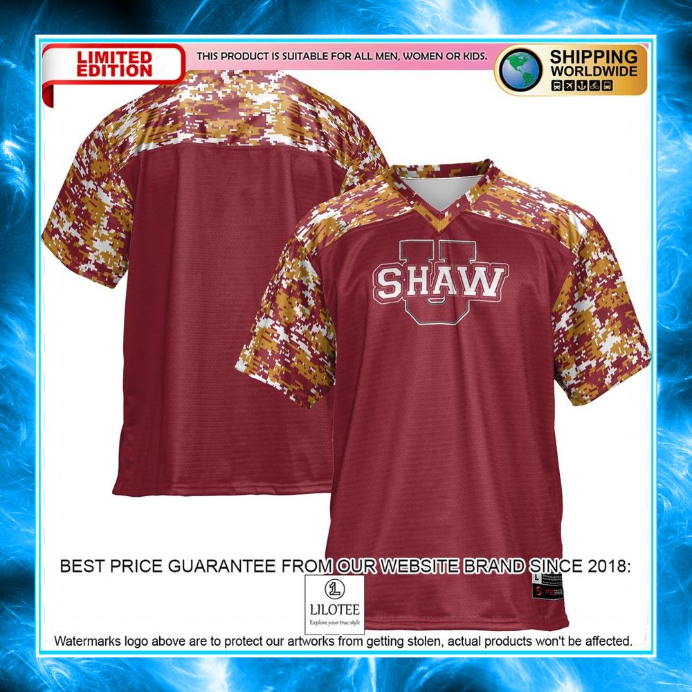 shaw bears garnet football jersey 1 639