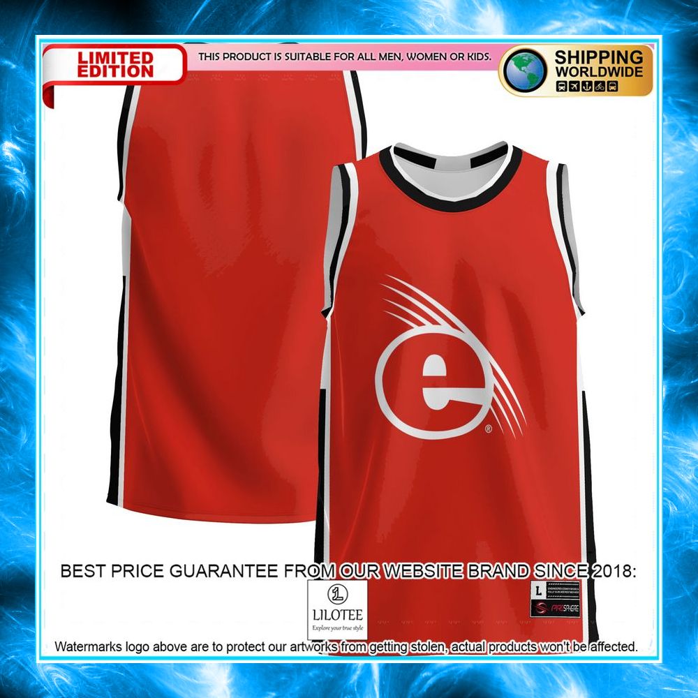 southern illinois edwardsville cougars red basketball jersey 1 60