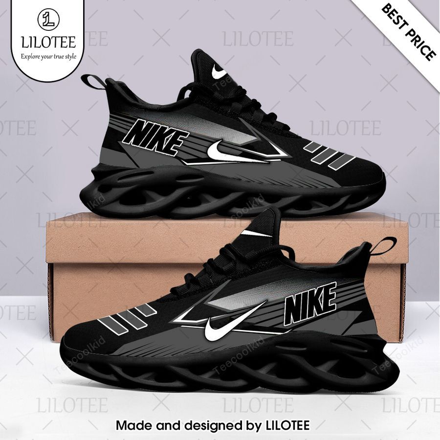 black nike clunky max soul shoes 1 669