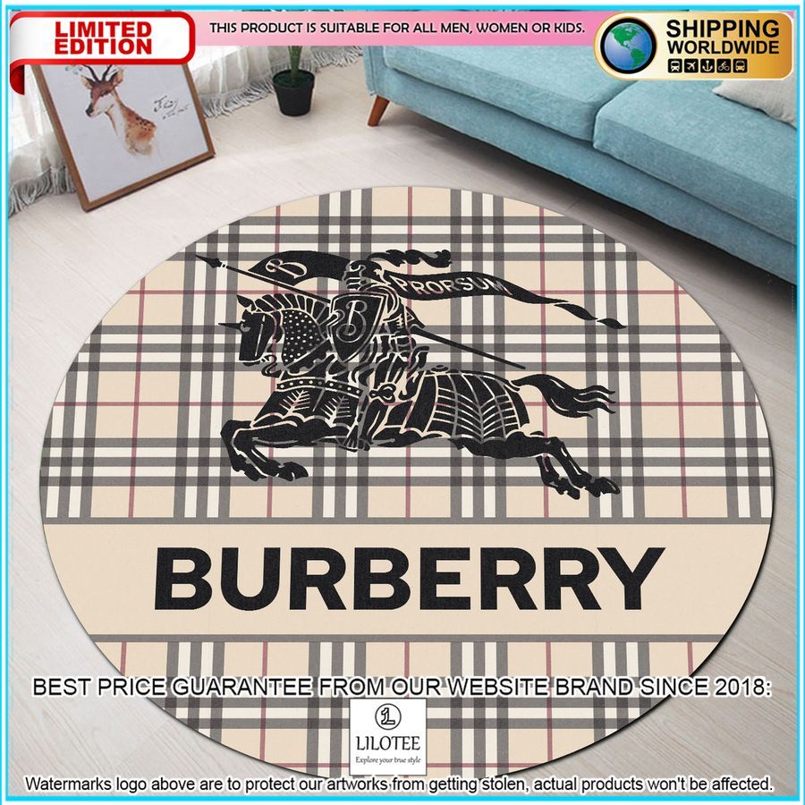 burberry round rug 1 898