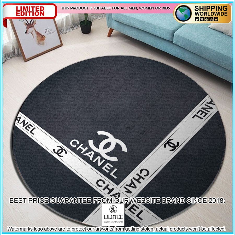 chanel round rug 1 409