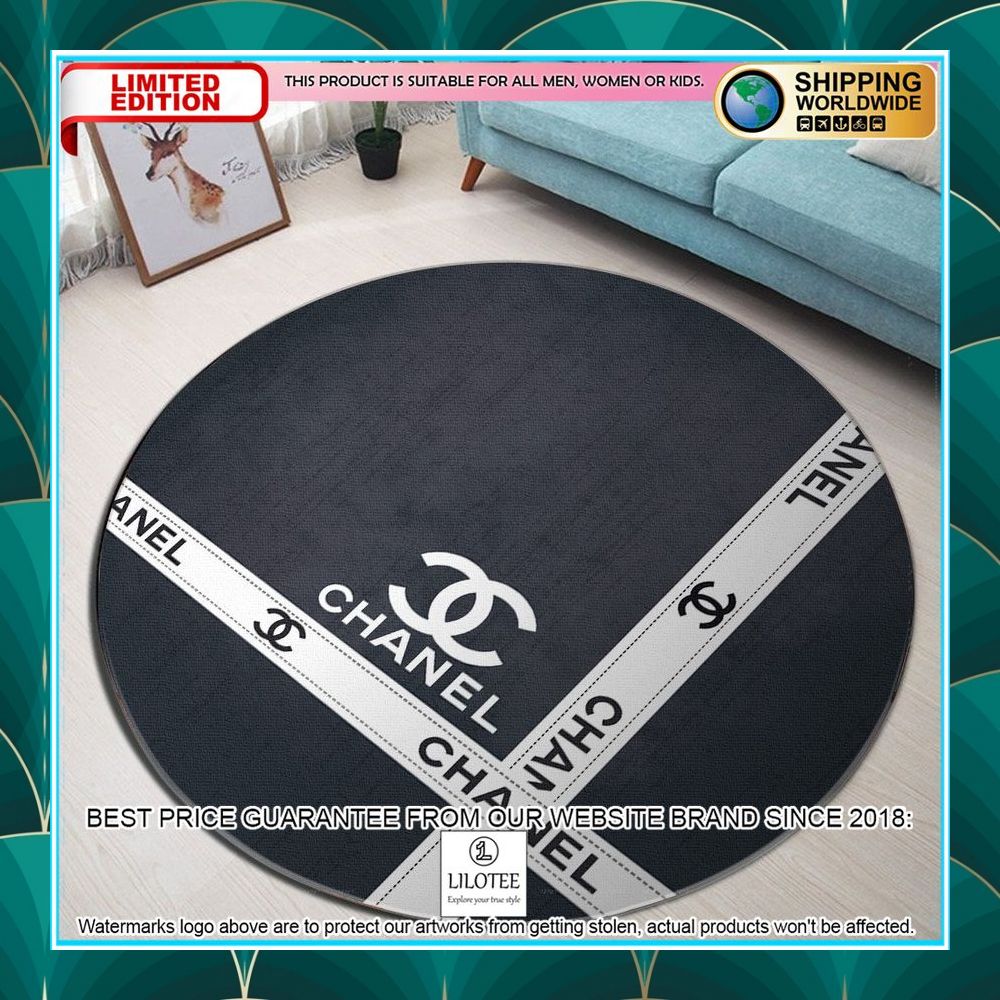 chanel round rug 1 626
