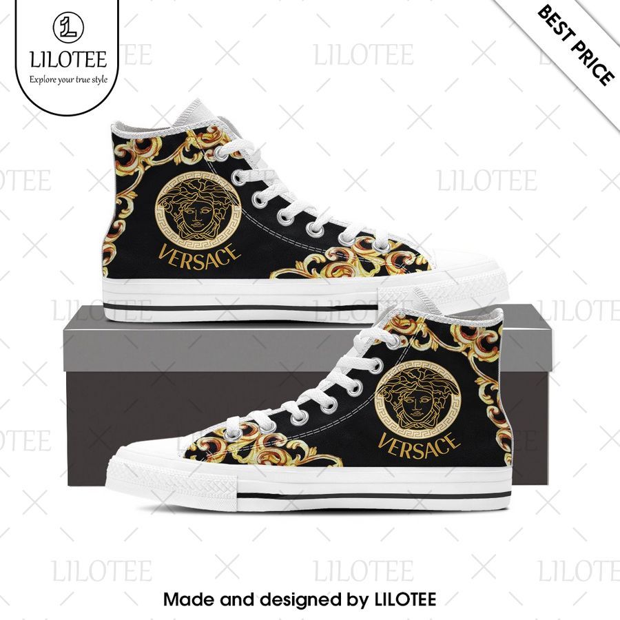gold versace high top canvas shoes 1 19
