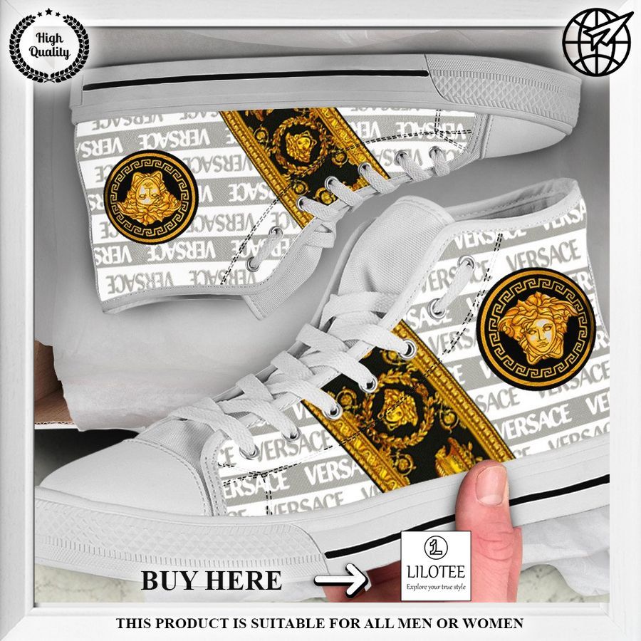grey gold versace high top canvas sneakers 1 69