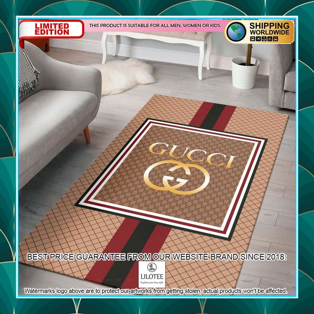 gucci gold area rug 1 745