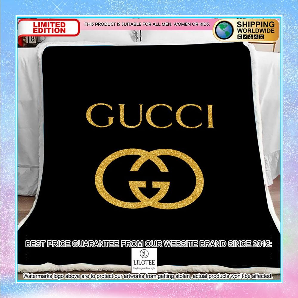 gucci gold blanket set 1 594