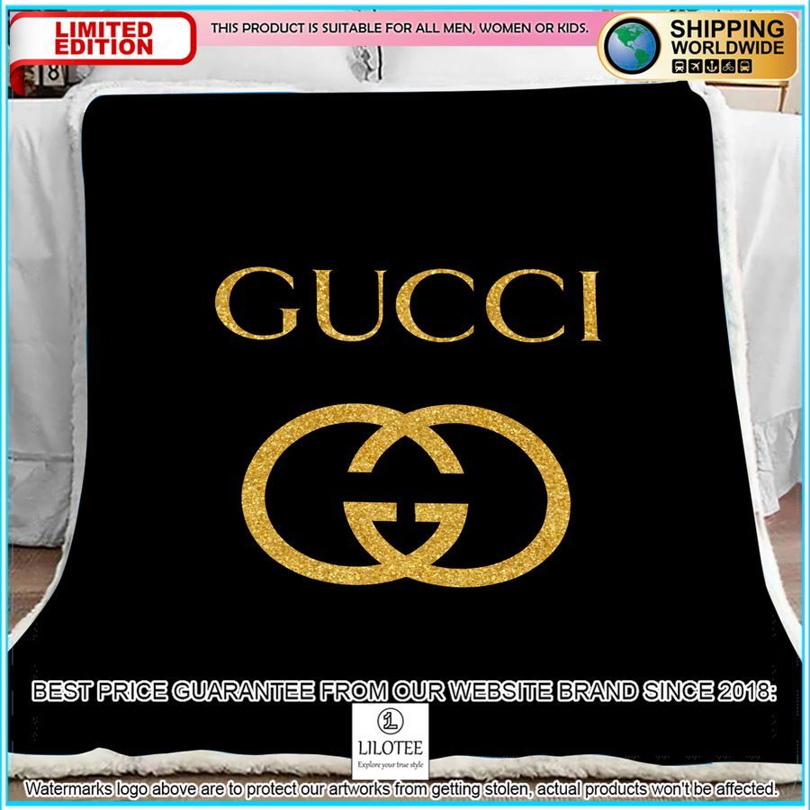 gucci gold blanket set 1 767