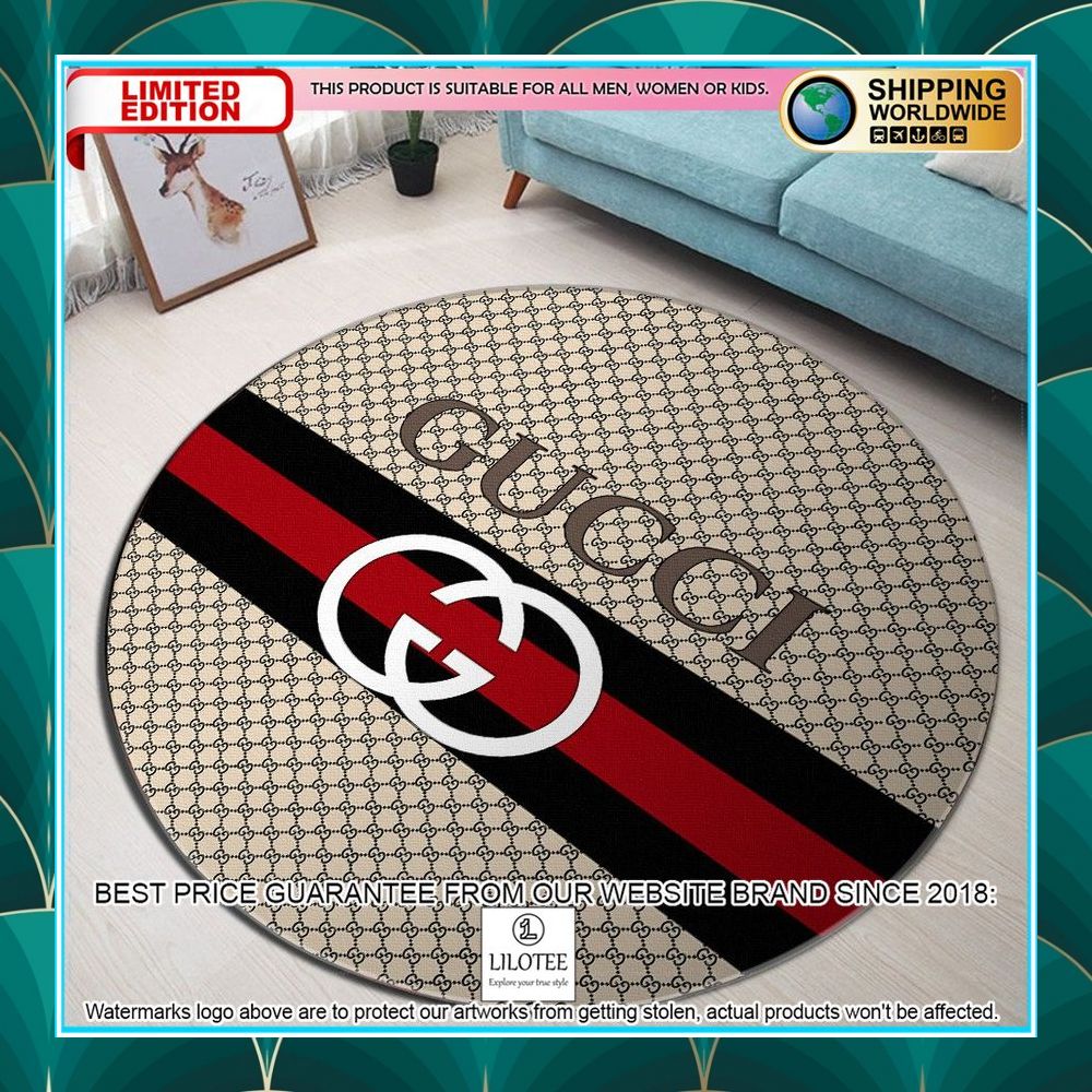 gucci round rug 1 85