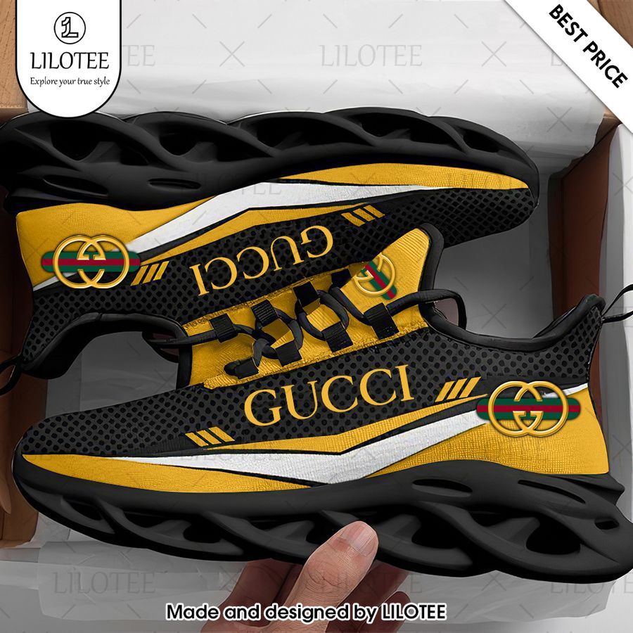 gucci yellow clunky max soul shoes 1 486