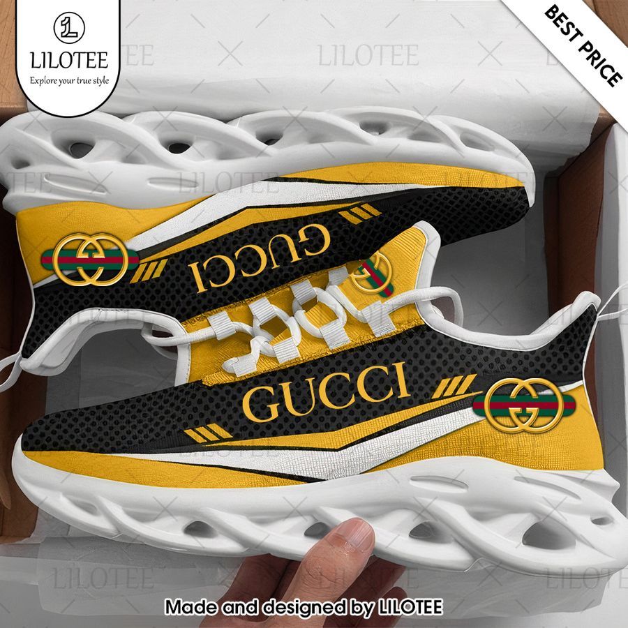 gucci yellow clunky max soul shoes 2 422