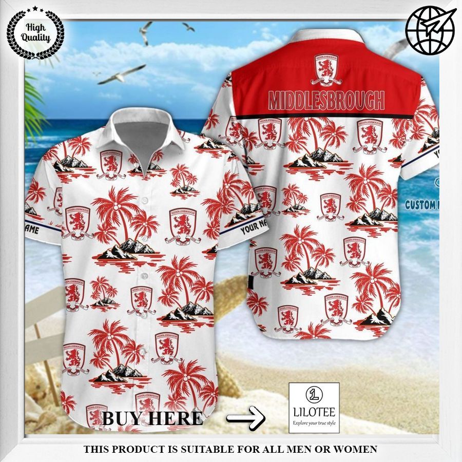 middlesbrough f c hawaiian shirt and short 1 68