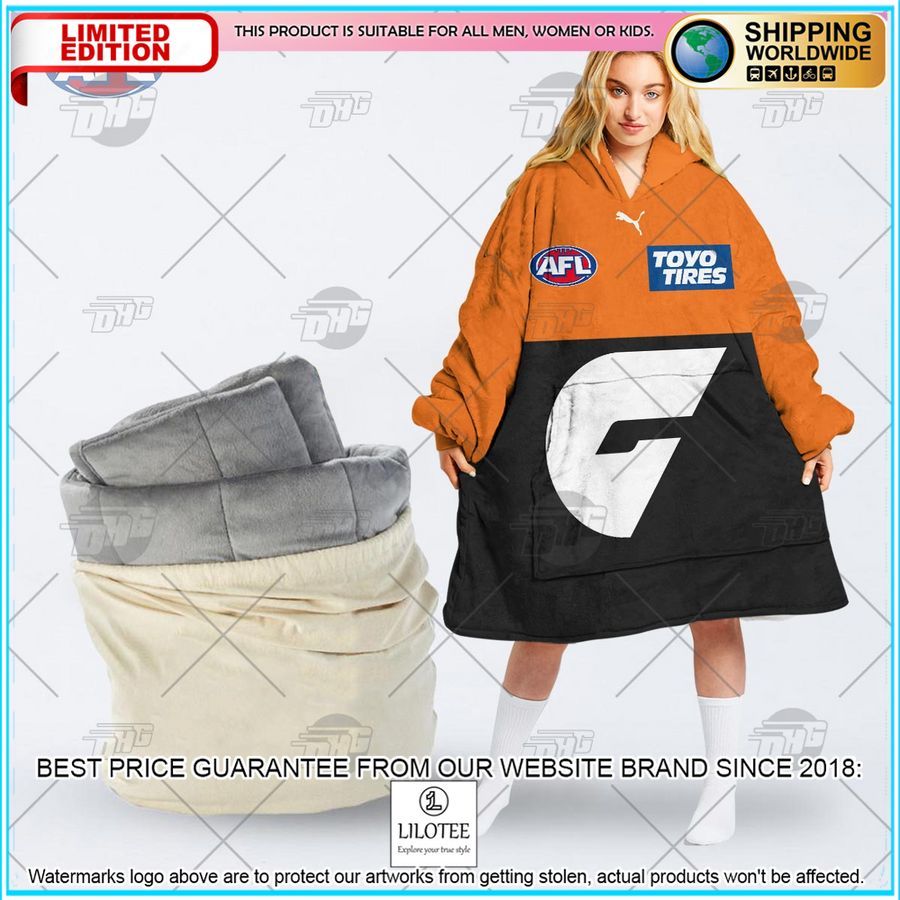 personalised afl greater western sydney giants oodie blanket 1 816