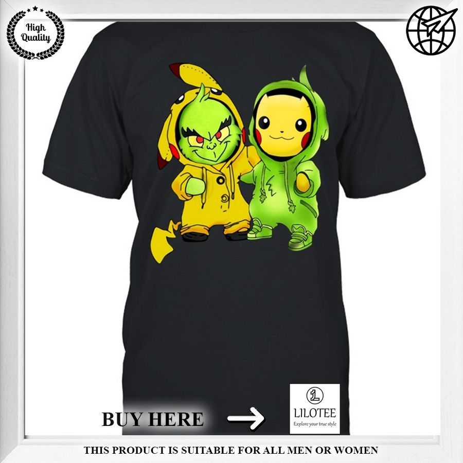 pikachu and the grinch shirt 1 801