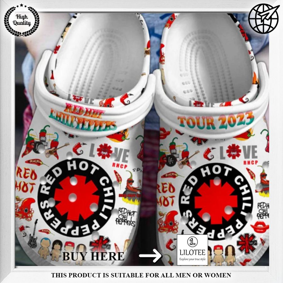 red hot chili peppers tour 2023 crocband shoes 1 832