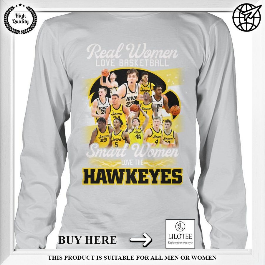 smart woman loves the hawkeyes shirt 2 40