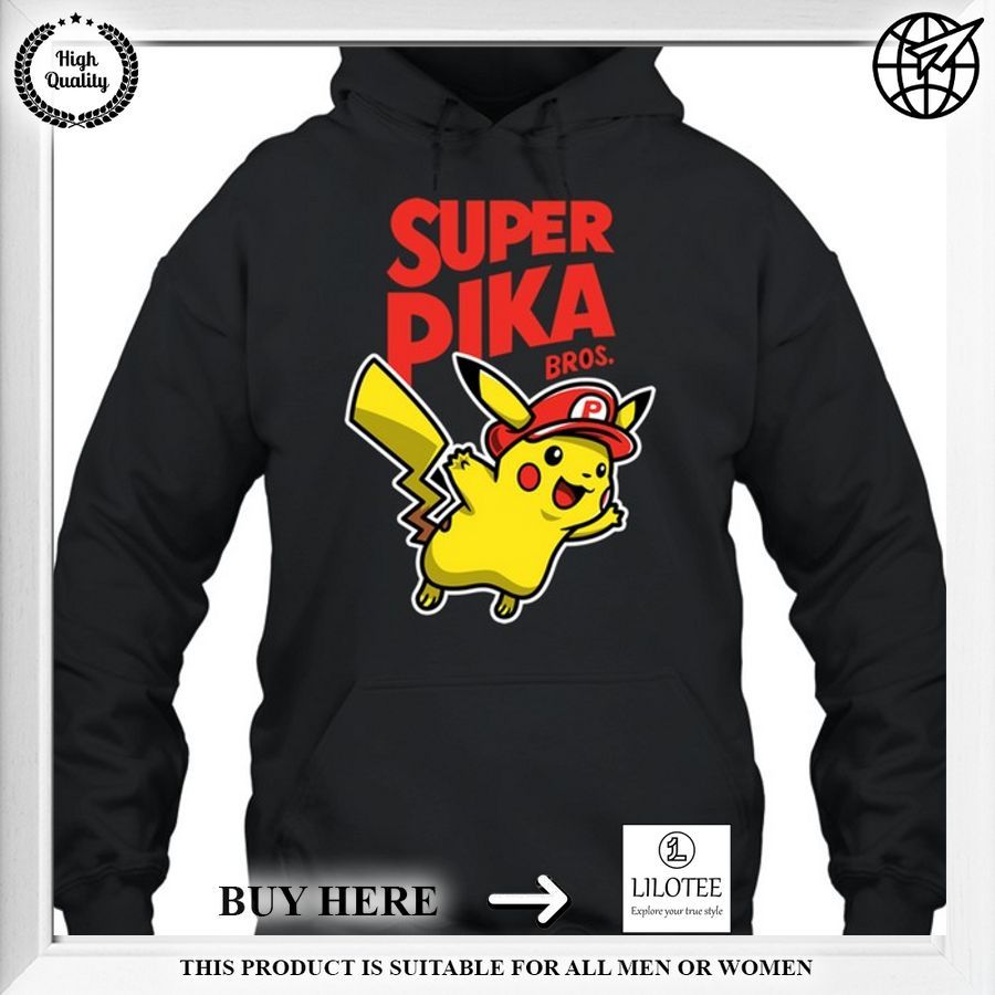 super pika bros shirt 2 445