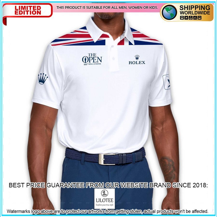 the open 151st royal liverpool rolex polo shirt 1 143