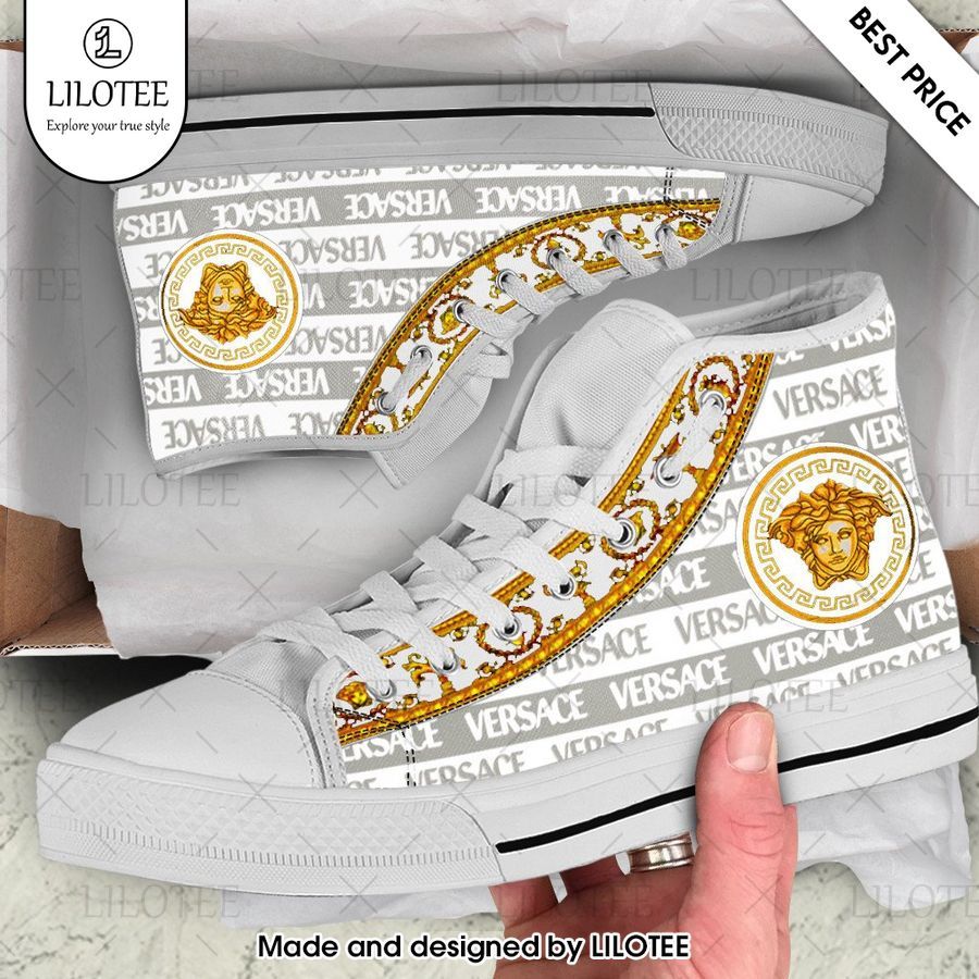versace gold grey high top canvas shoes 1 53