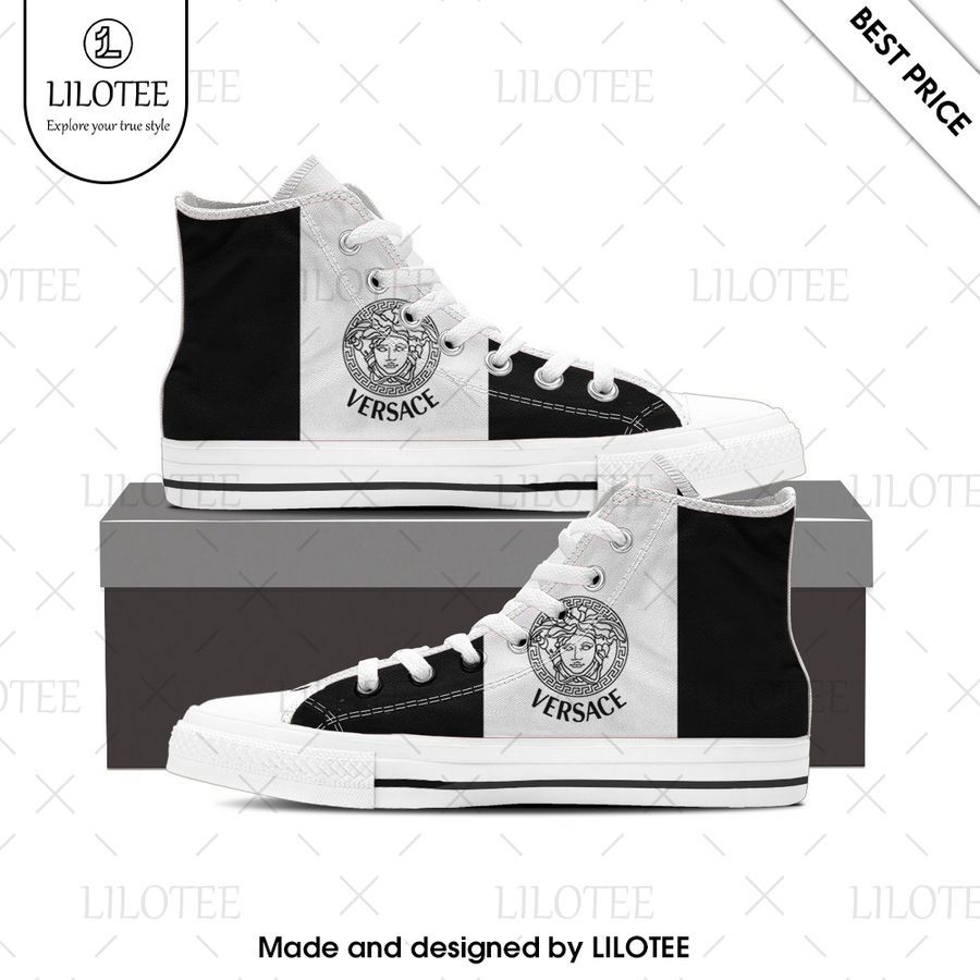 versace high top canvas shoes 1 826