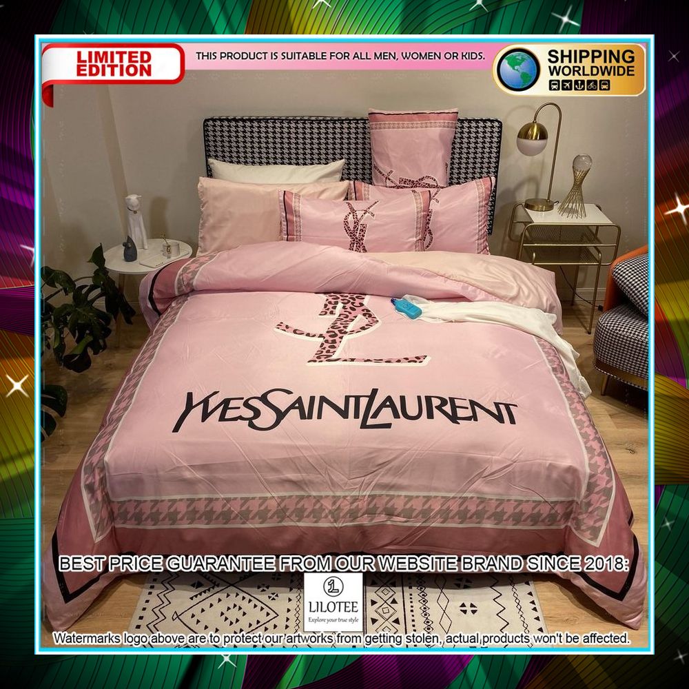 yves saint laurent pink panther bedroom set 1 611