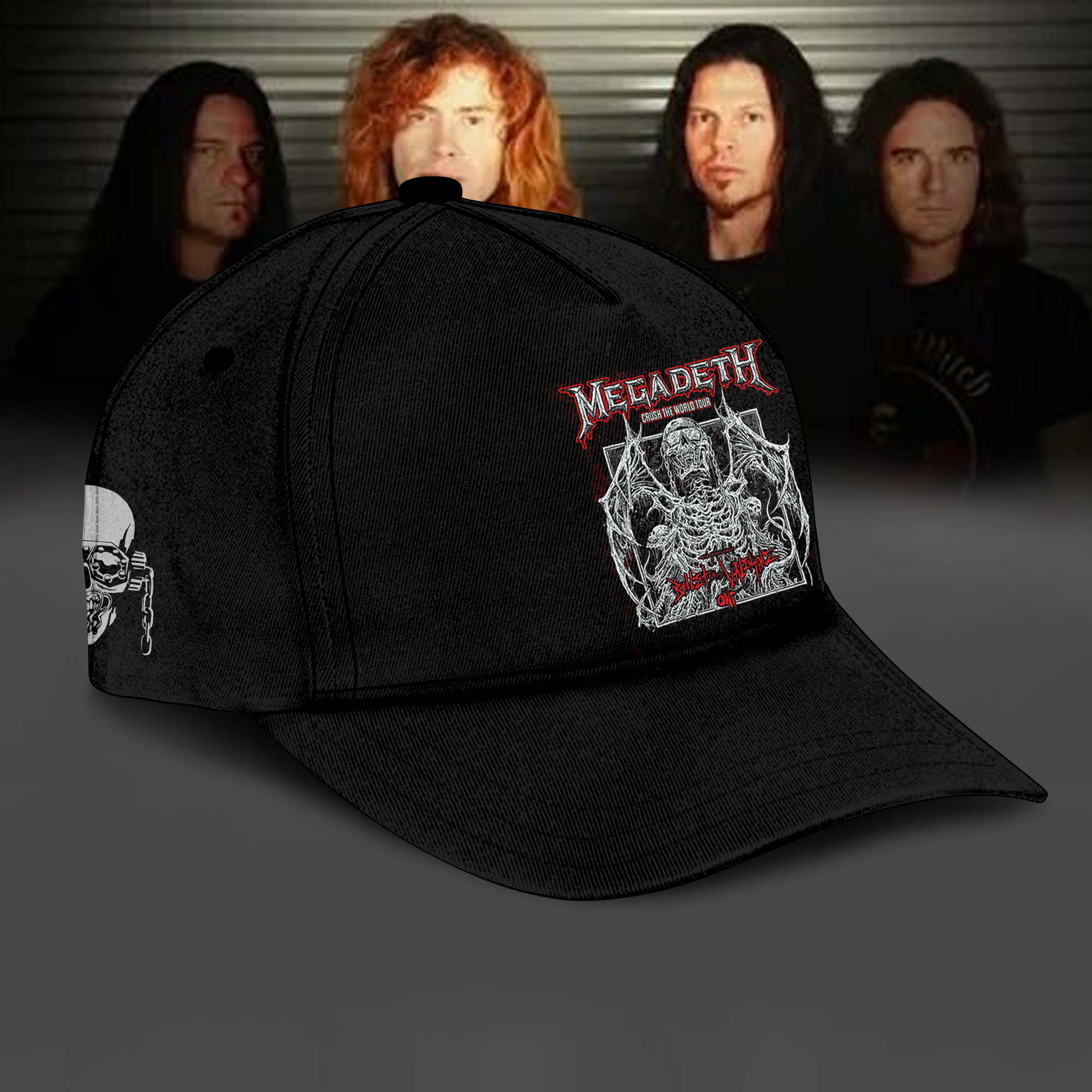 Megadeth Crush The Word Tour Shirt 1