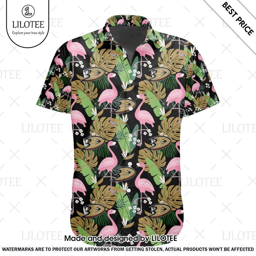 anaheim ducks flamingo hawaiian shirt 2 873